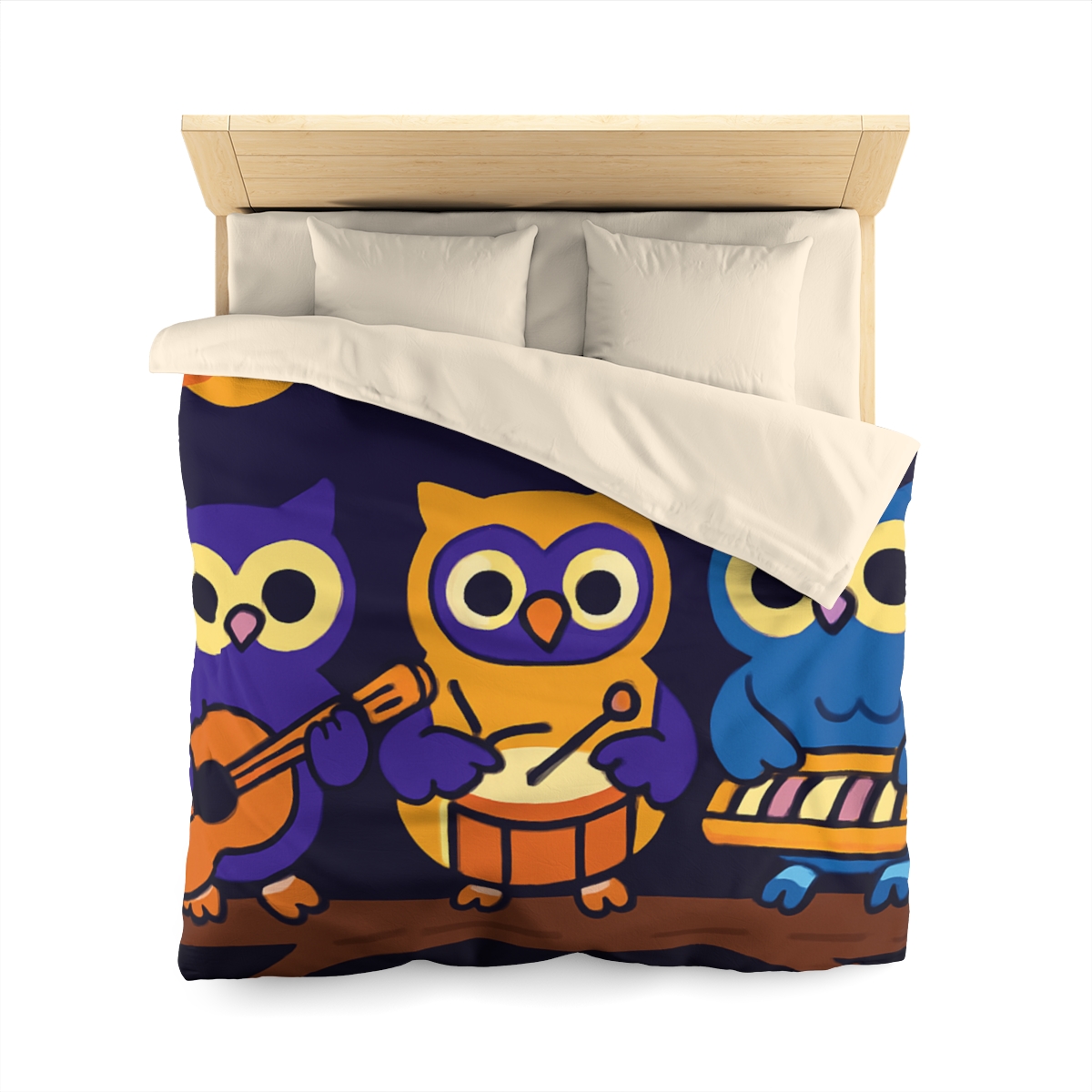 Star Song Owl Band warm winter duvets