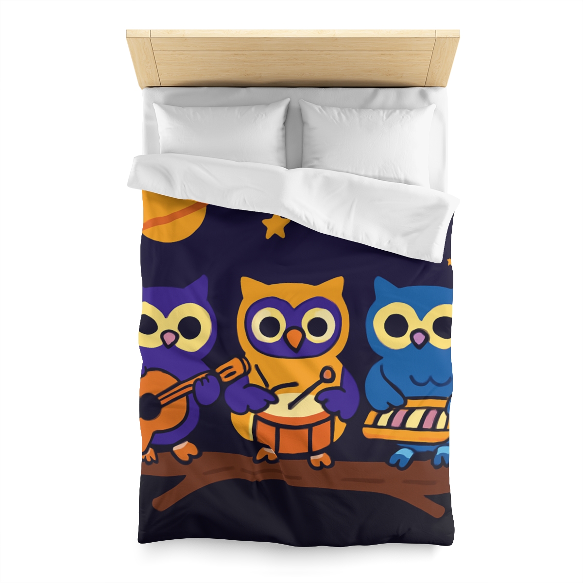 Star Song Owl Band warm winter duvets