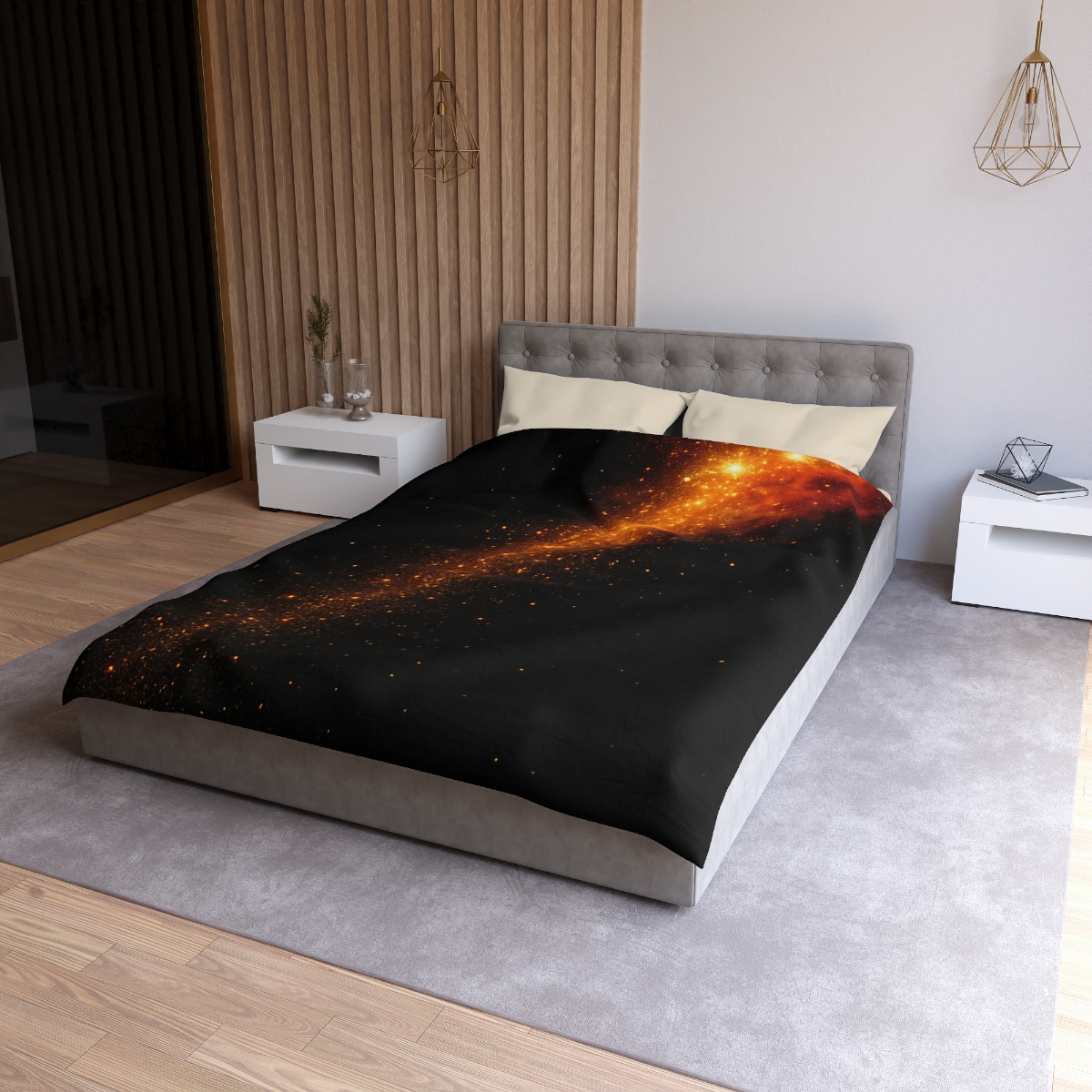 Starbirth Ember Cascade stylish duvet covers