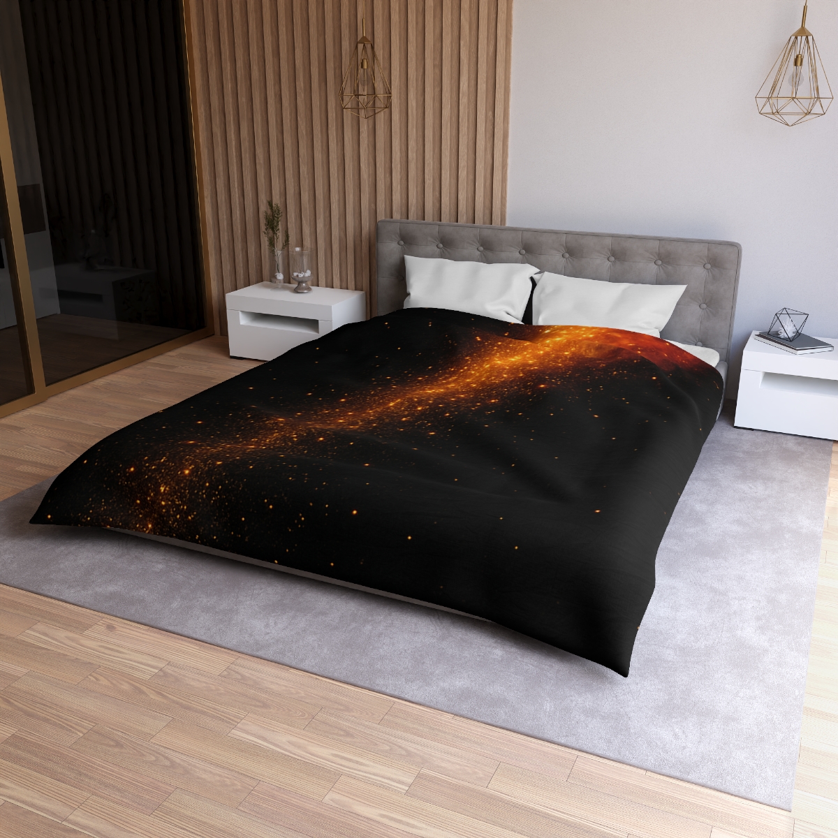 Starbirth Ember Cascade stylish duvet covers