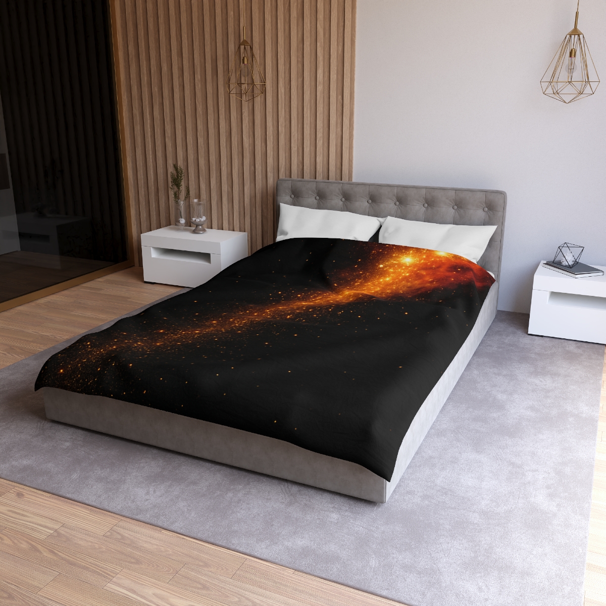 Starbirth Ember Cascade stylish duvet covers