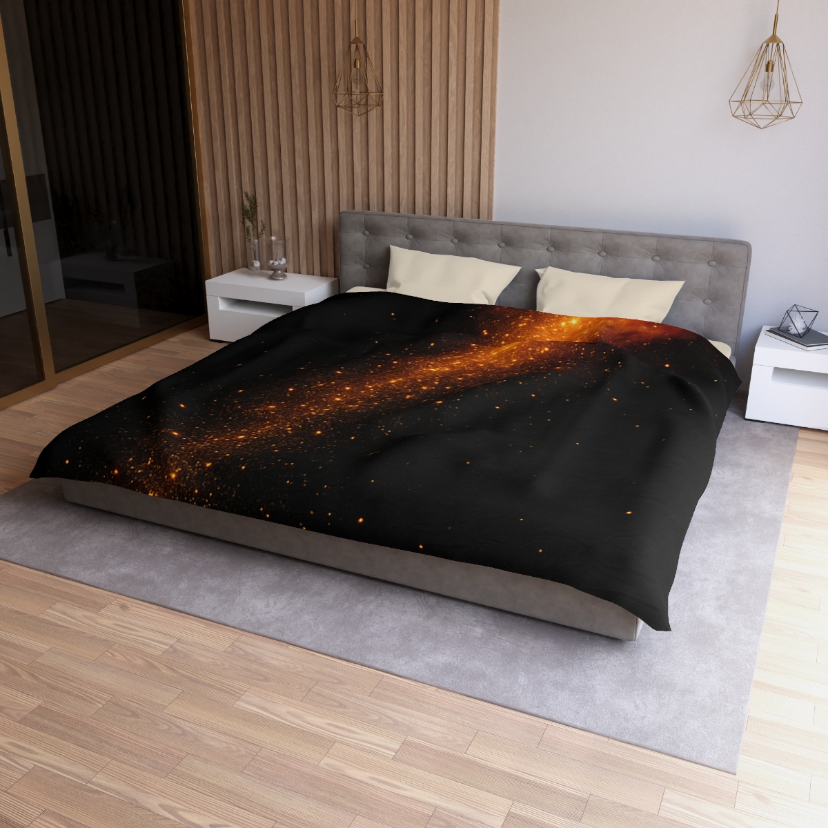 Starbirth Ember Cascade stylish duvet covers