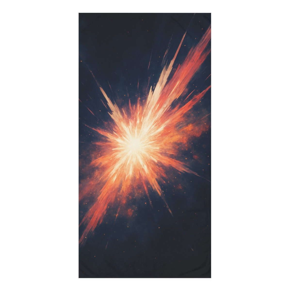 Starburst Bloom Chamber personalized bath towels
