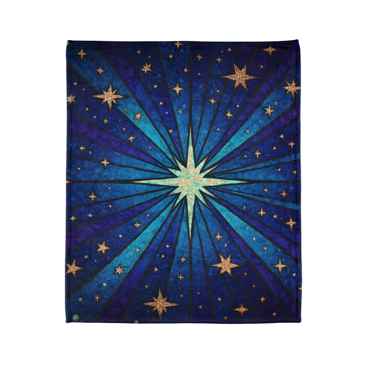 Starburst Cathedral soft fleece blankets