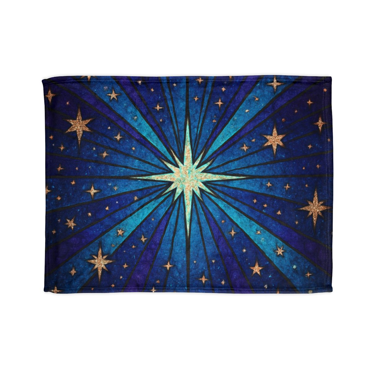 Starburst Cathedral soft fleece blankets