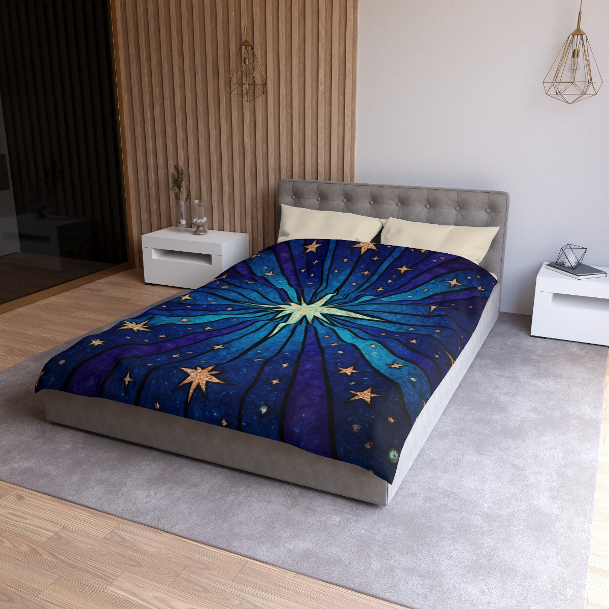 Starburst Cathedral duvets for gifts