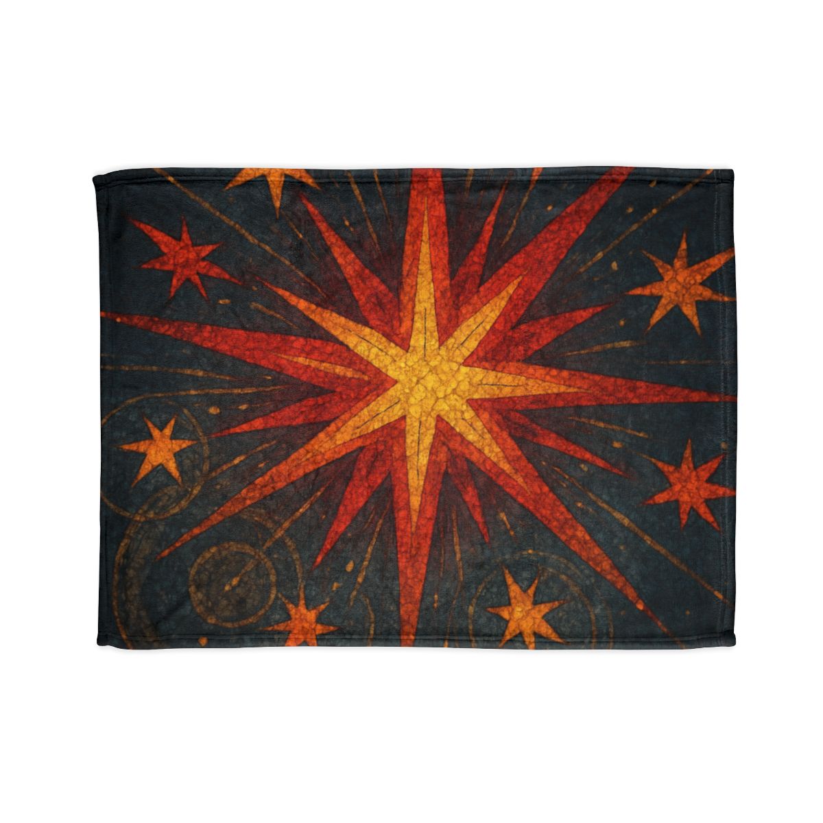 Starburst Cluster Mosaic designer printed blankets