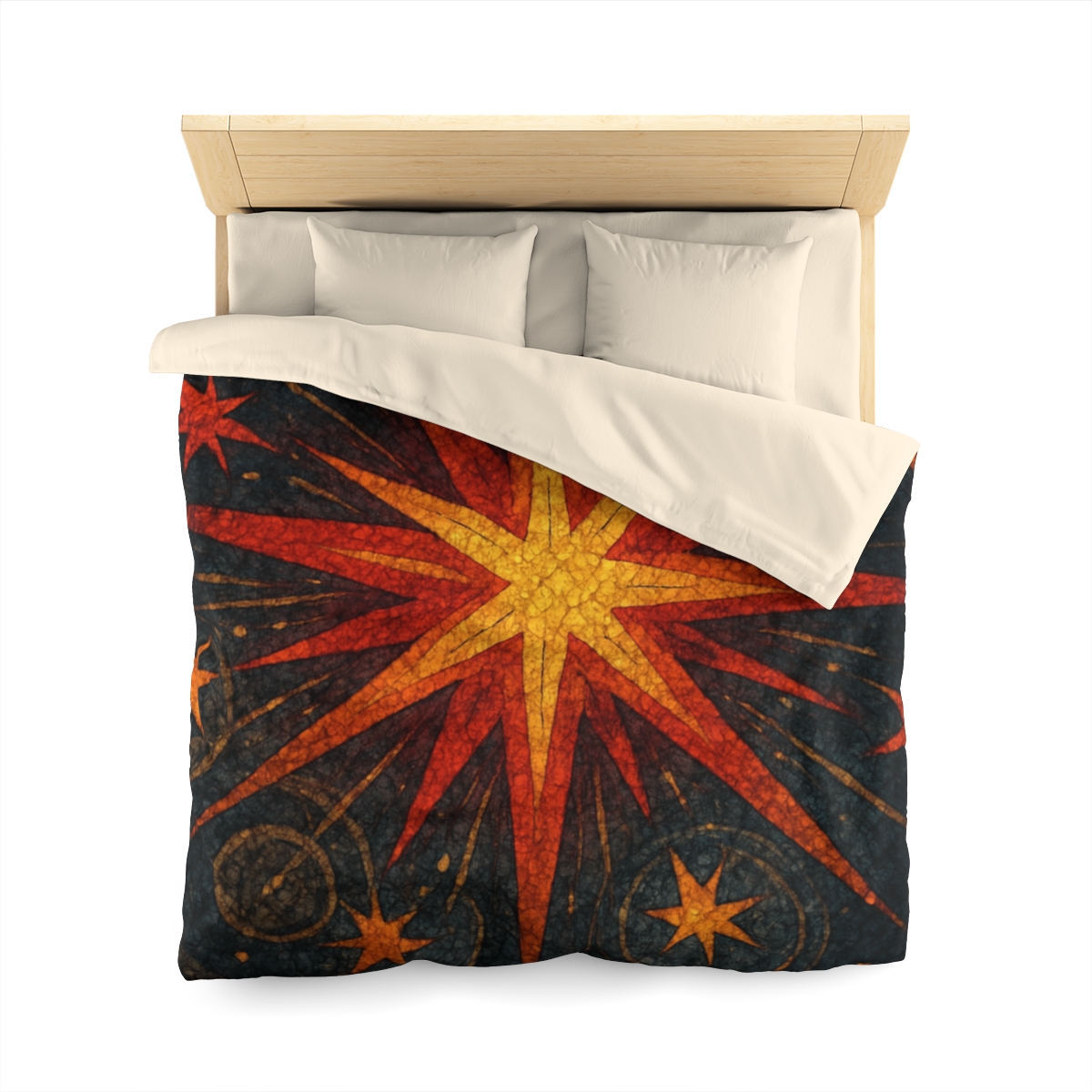 Starburst Cluster Mosaic designer printed duvets