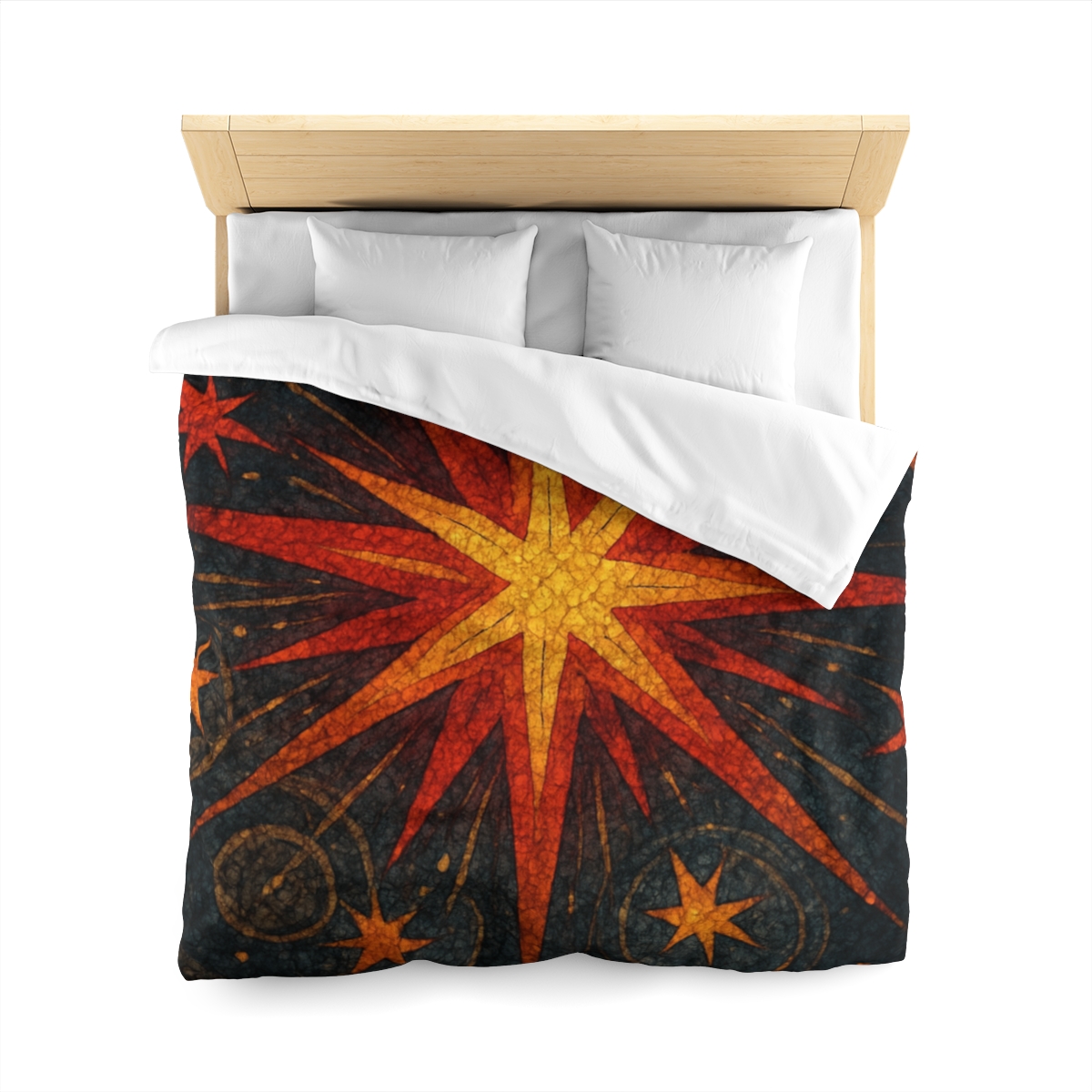 Starburst Cluster Mosaic designer printed duvets