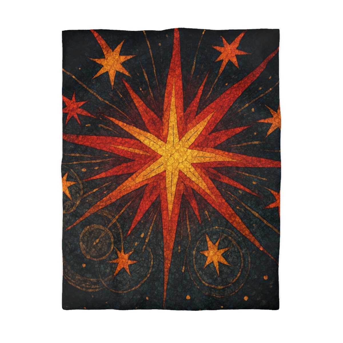 Starburst Cluster Mosaic designer printed duvets