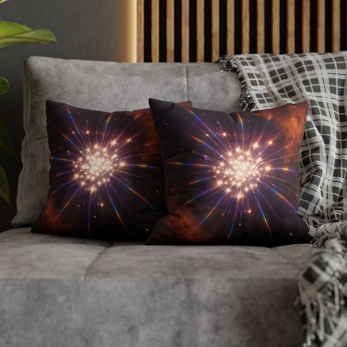 Starburst Cluster Mosaic unique gift pillow cases