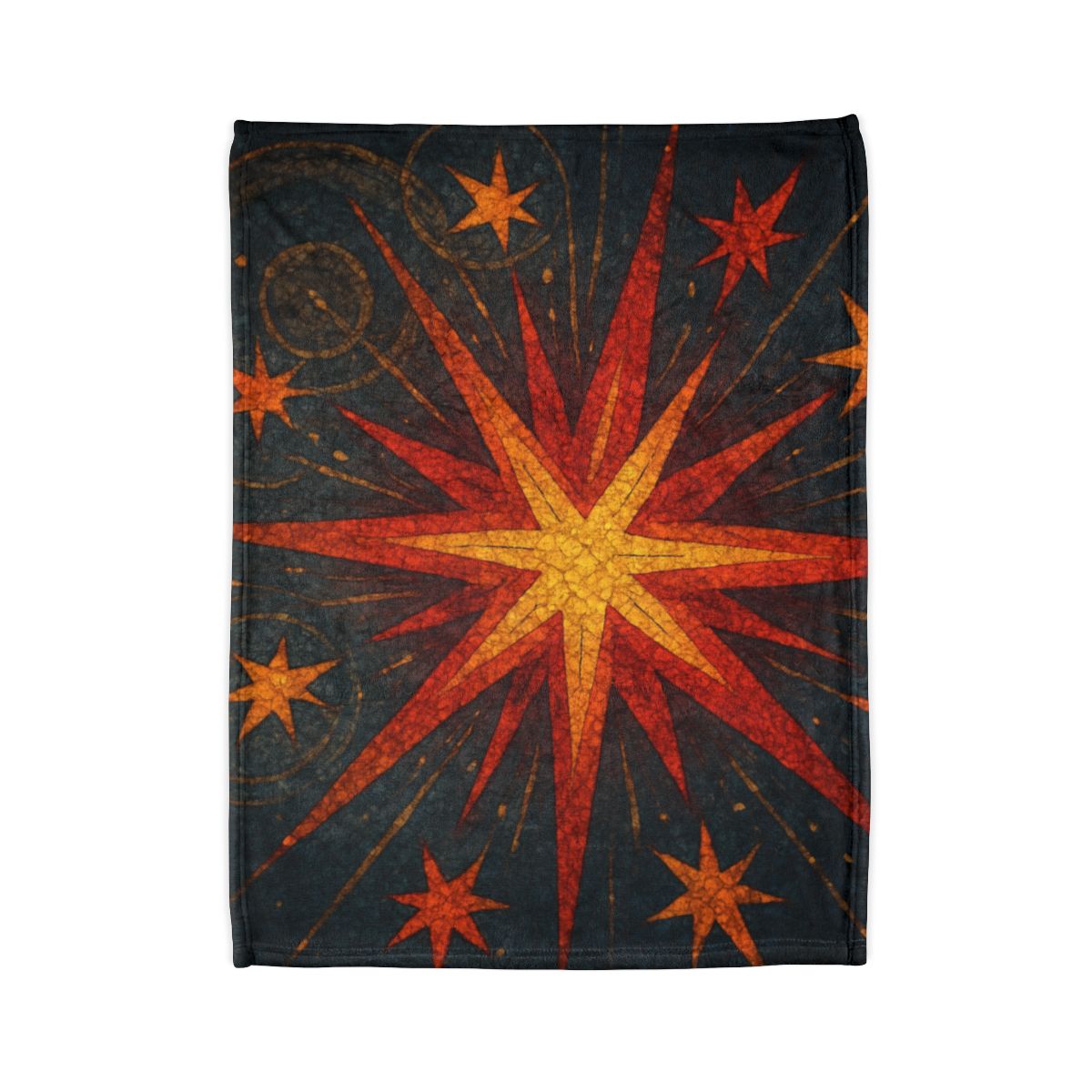 Starburst Cluster Mosaic designer printed blankets