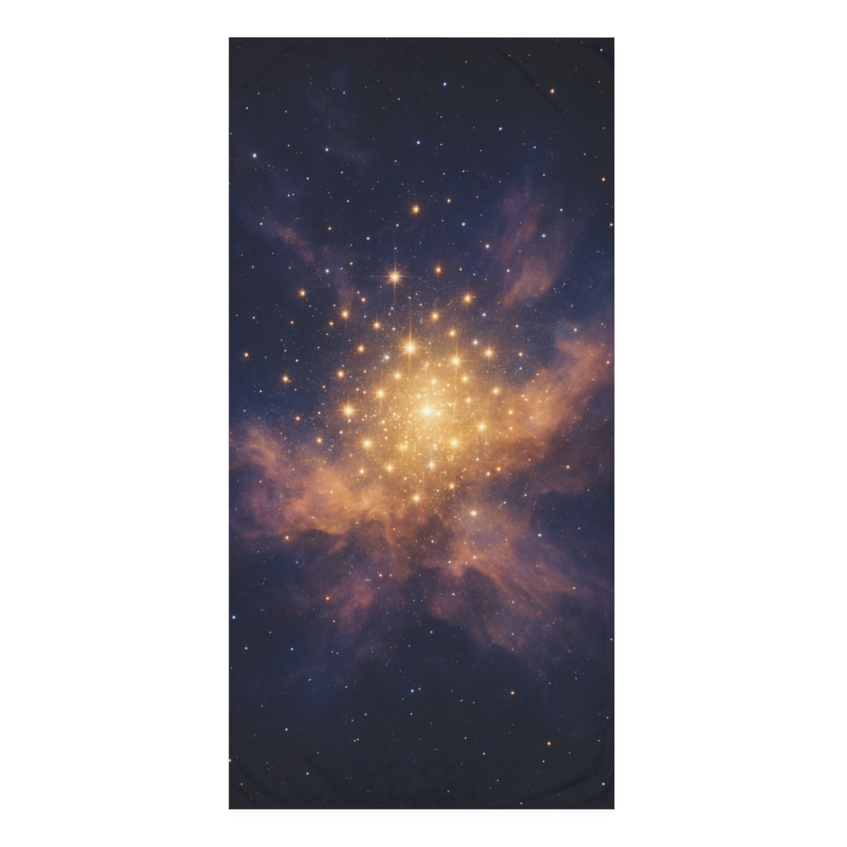 Starburst Cluster Radiance trendy hand towels