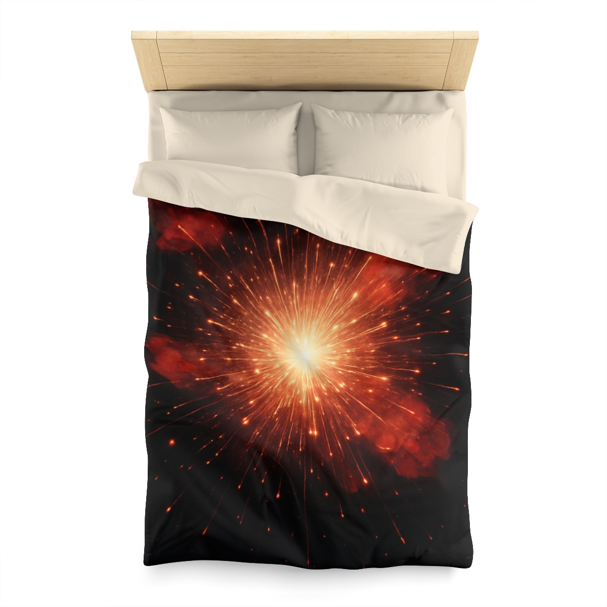 Starburst Ember Bloom unique patterned duvets