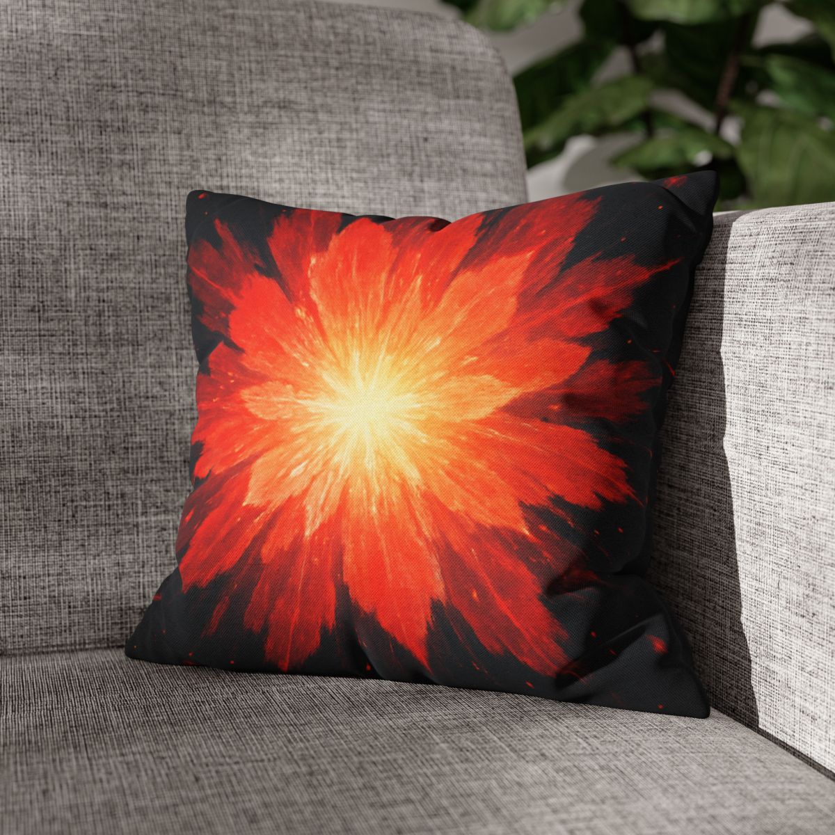 Starburst Ember Bloom unique gift pillow cases