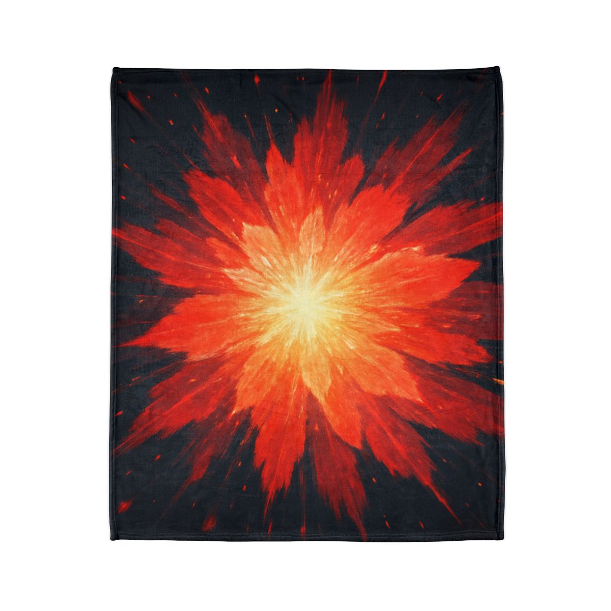 Starburst Ember Bloom trendy patterned blankets