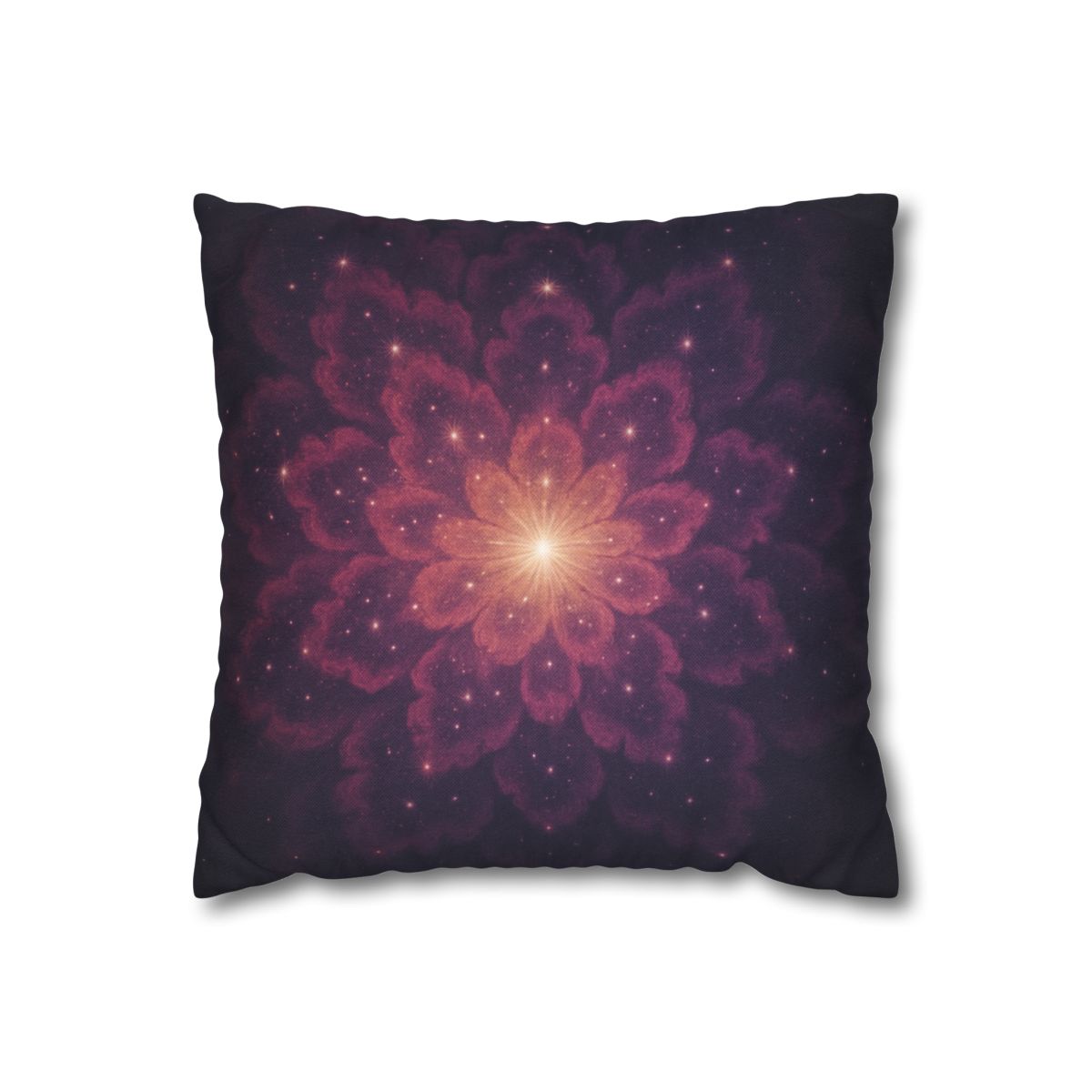 Starburst Fractal Bloom unique gift pillow cases