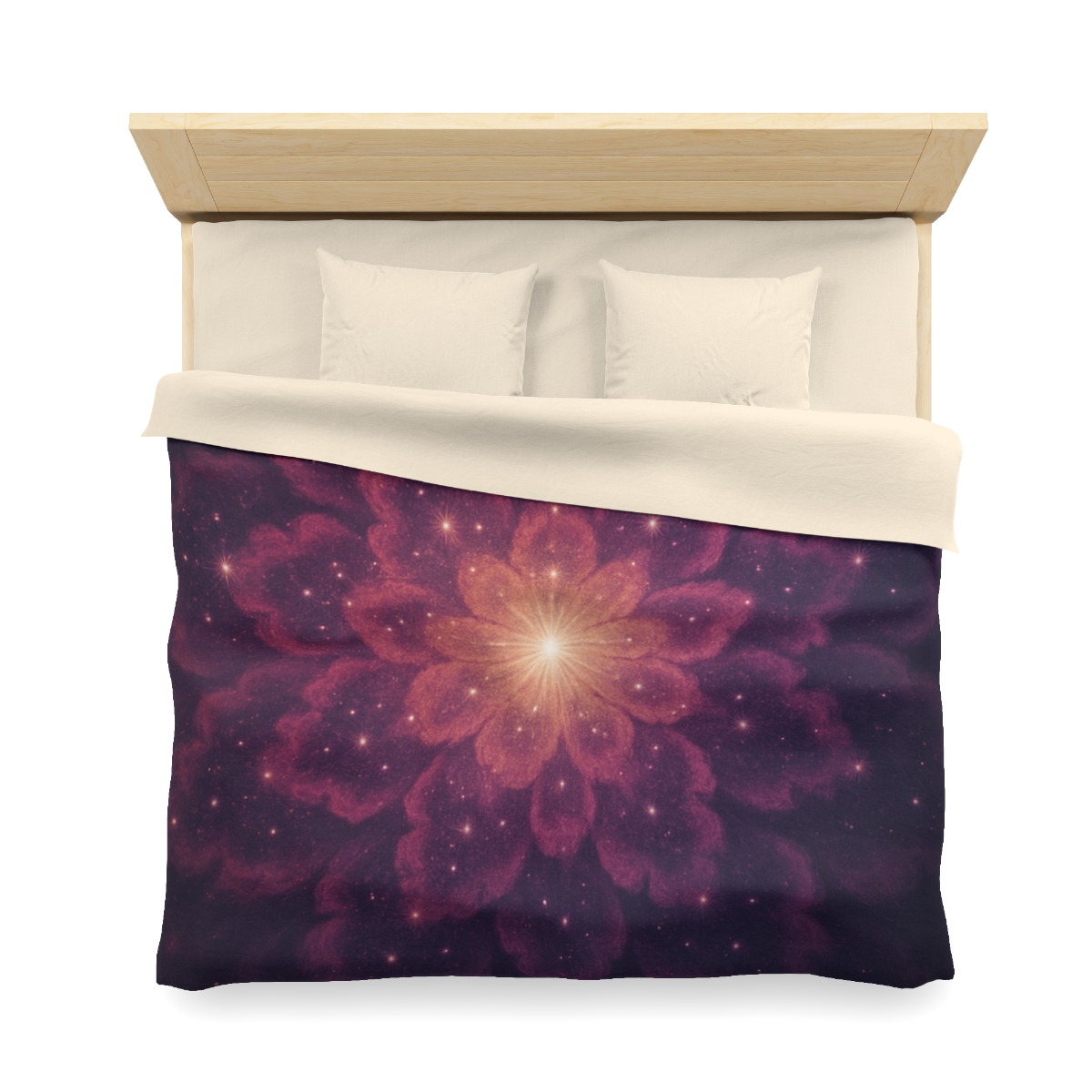 Starburst Fractal Bloom duvets for gifts