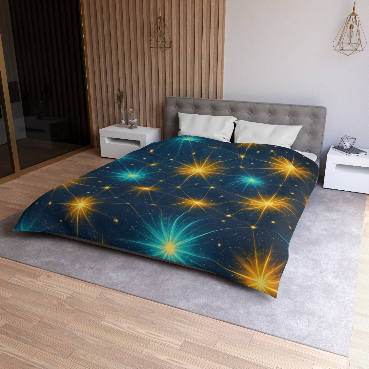 Starburst Lace Cluster stylish duvet covers