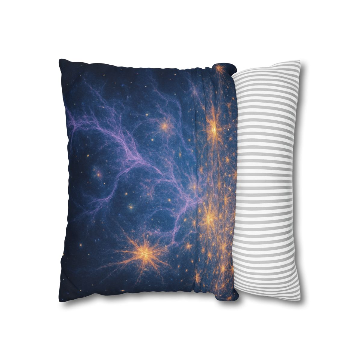 Starburst Lace Field designer print pillow cases