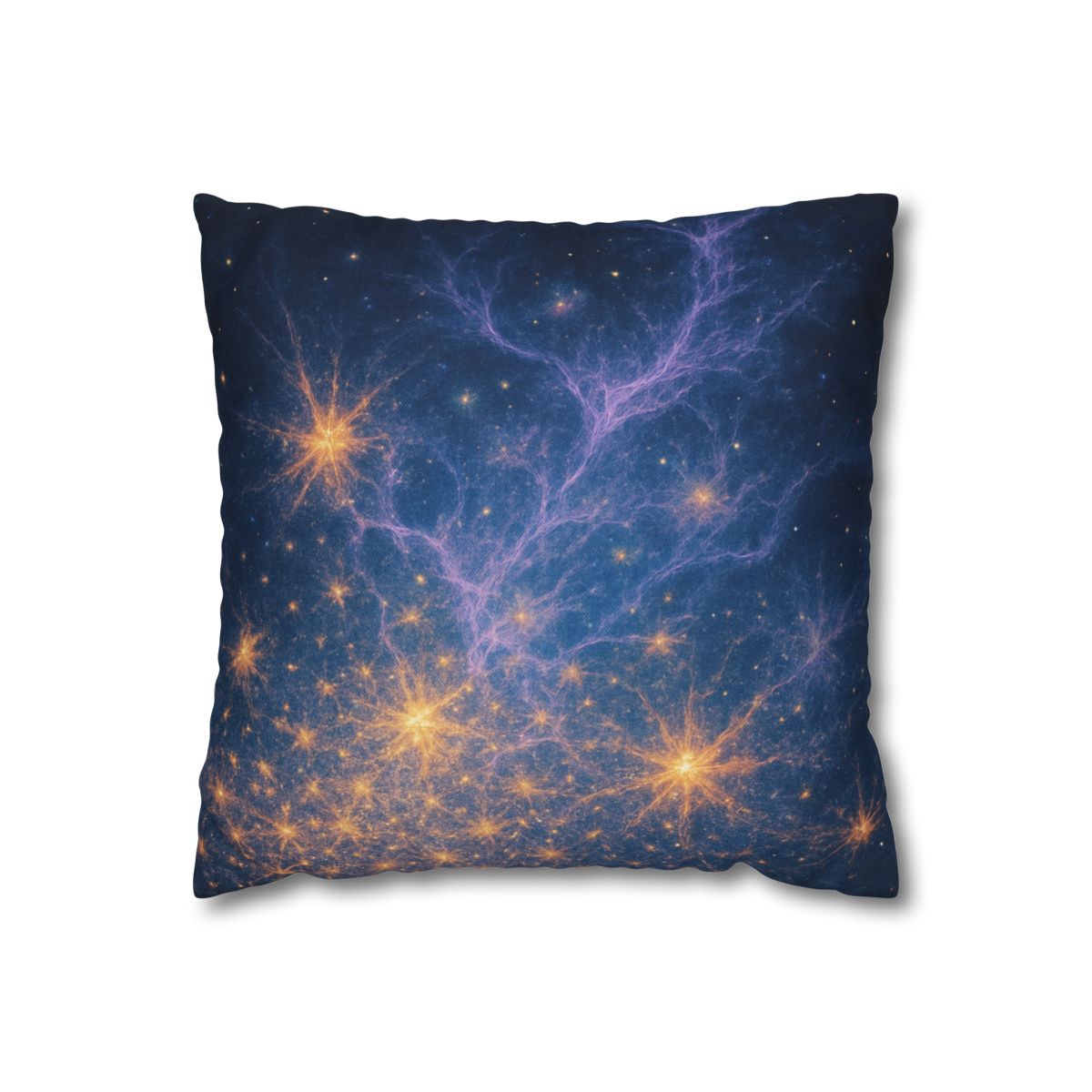 Starburst Lace Field designer print pillow cases