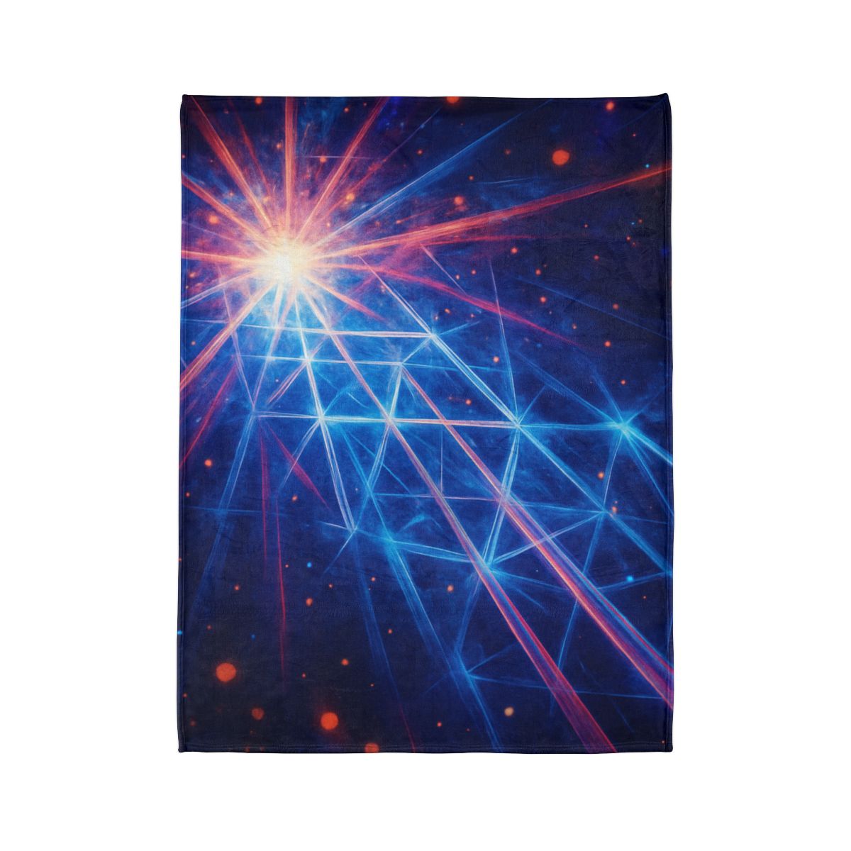 Starburst Lattice Bloom trendy patterned blankets