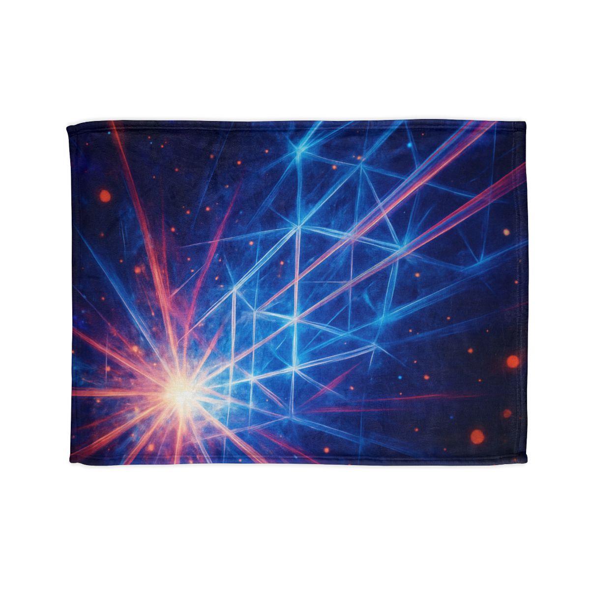 Starburst Lattice Bloom trendy patterned blankets