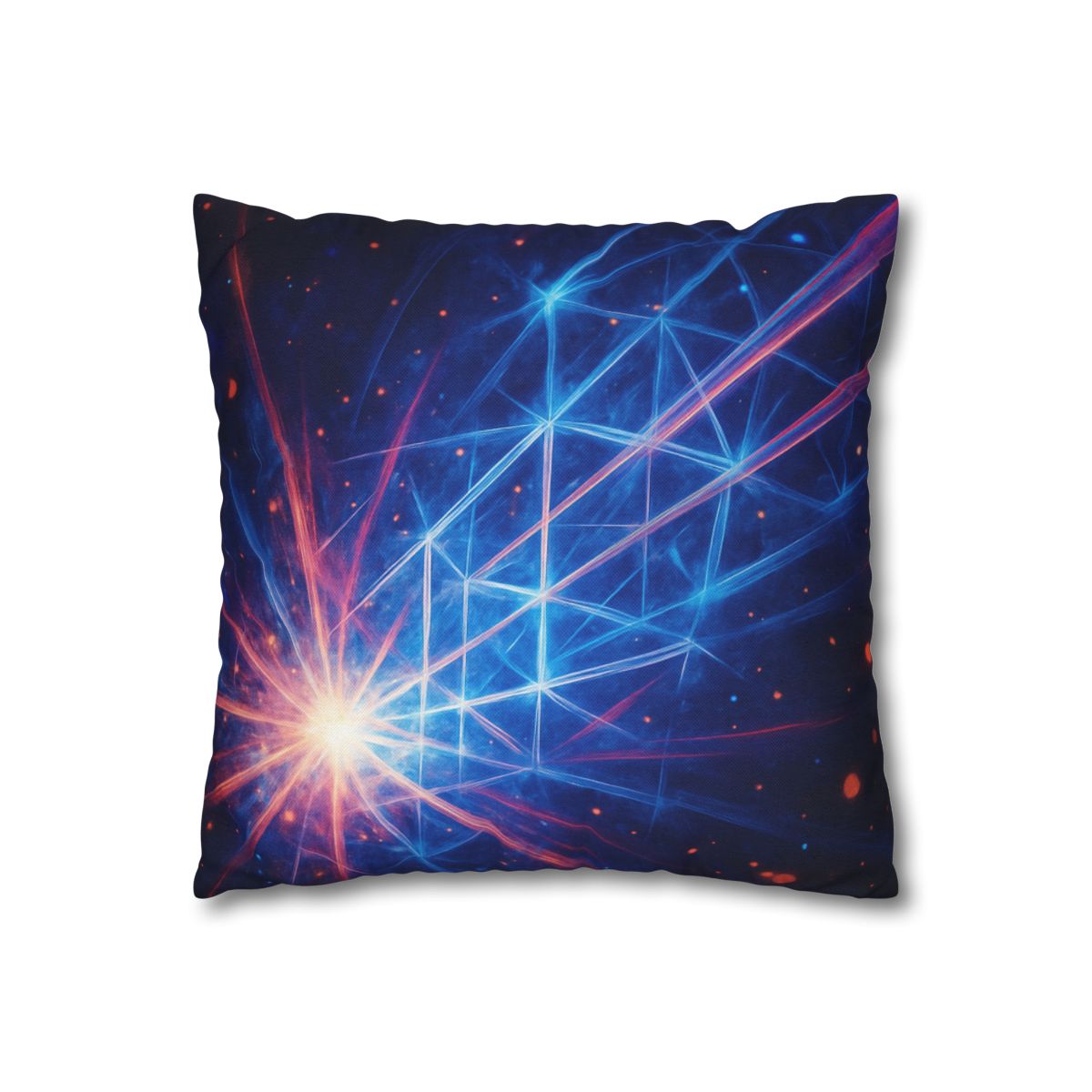 Starburst Lattice Bloom soft cotton pillow cases