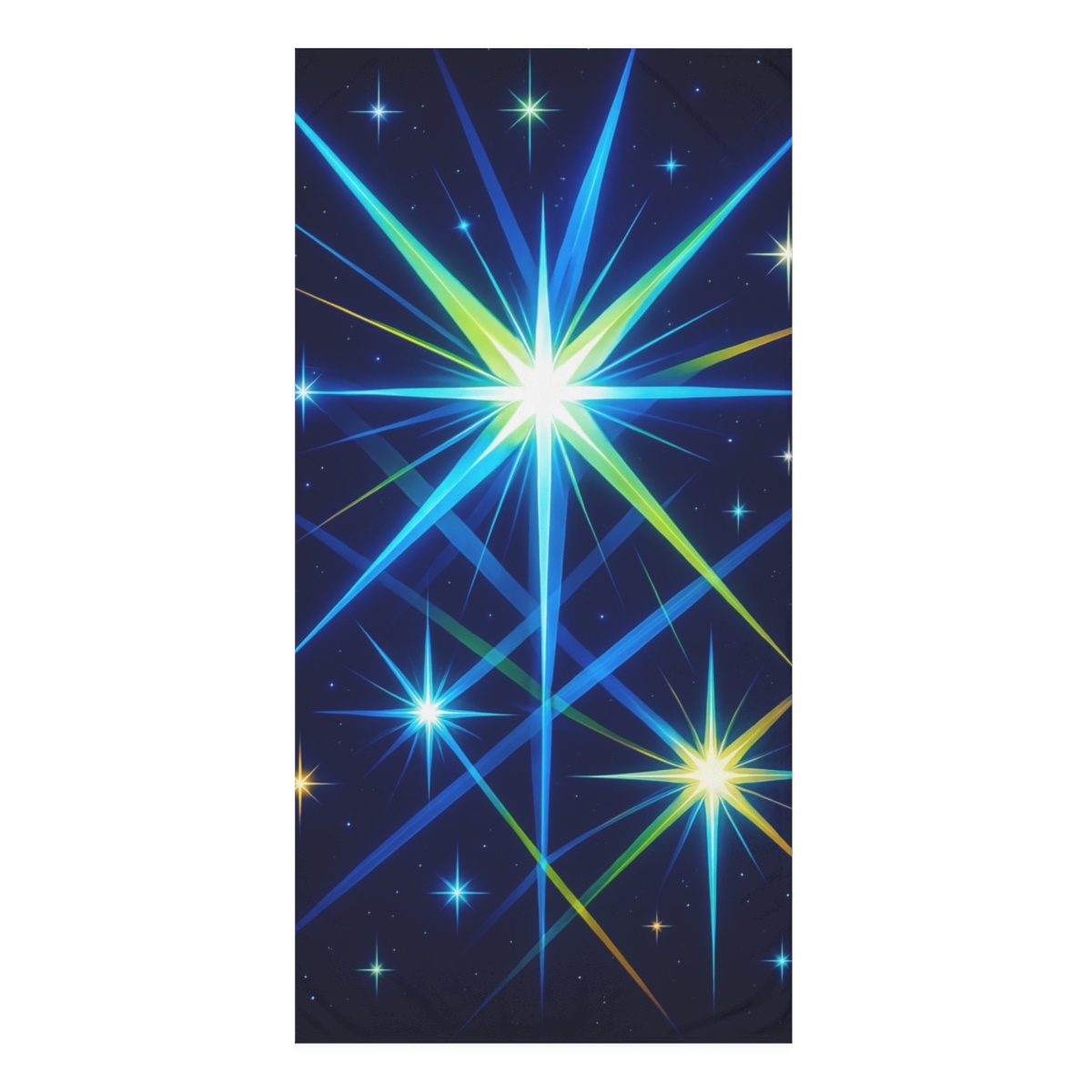 Starburst Lattice Bloom comfortable face towels