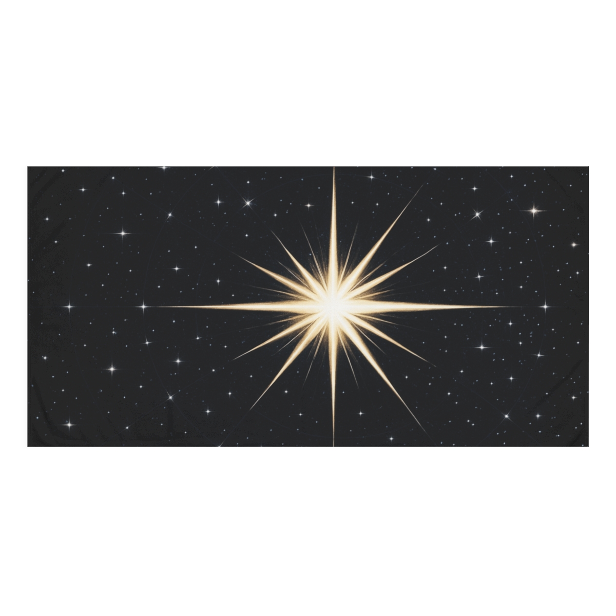 Starburst Lattice Crown soft cotton towels