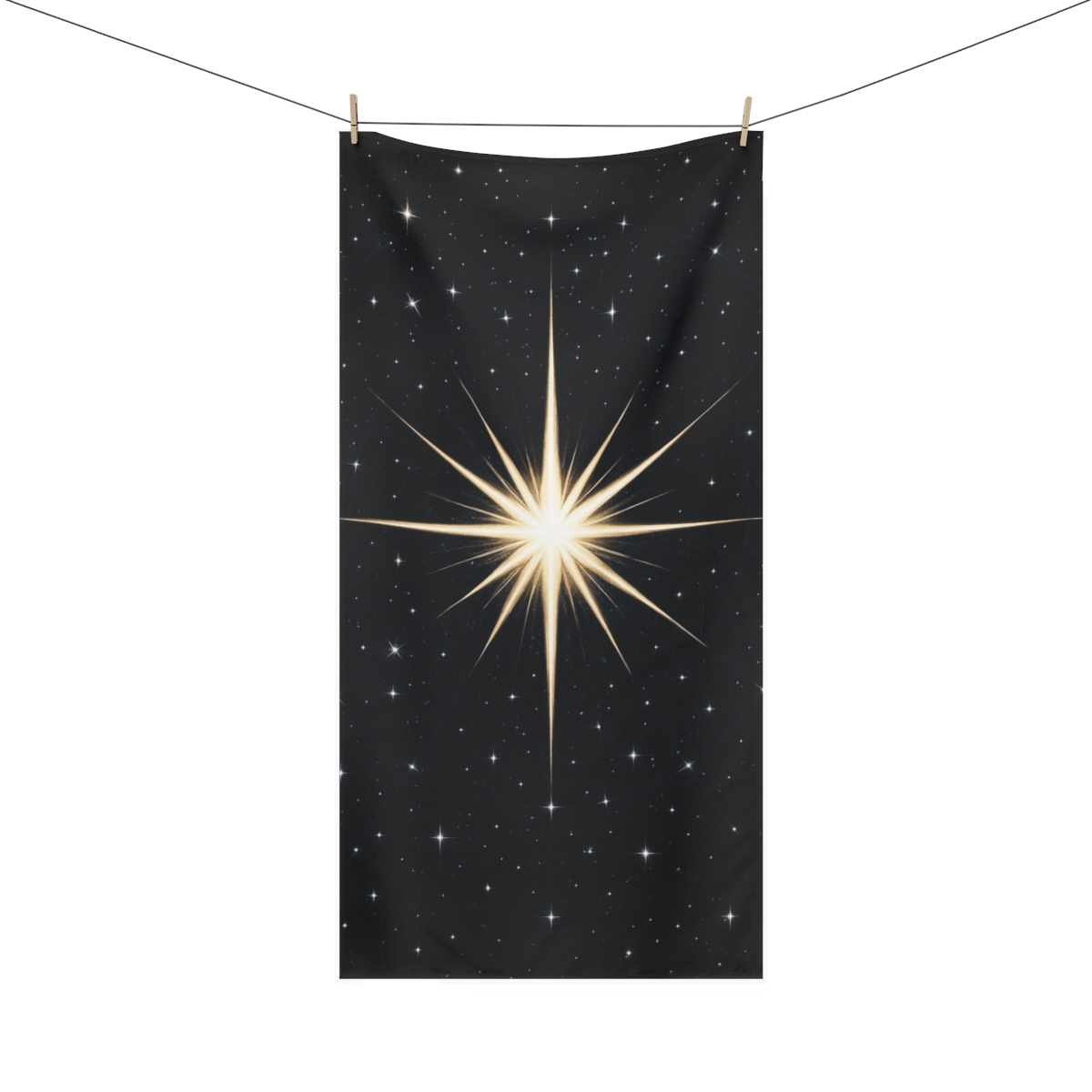 Starburst Lattice Crown soft cotton towels