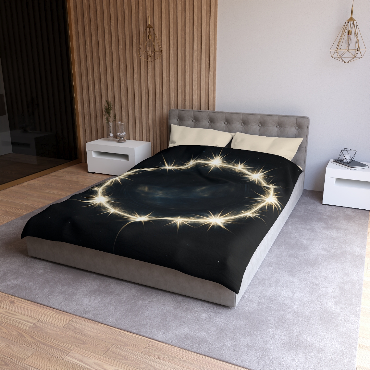 Starburst Mirage Ring stylish duvet covers