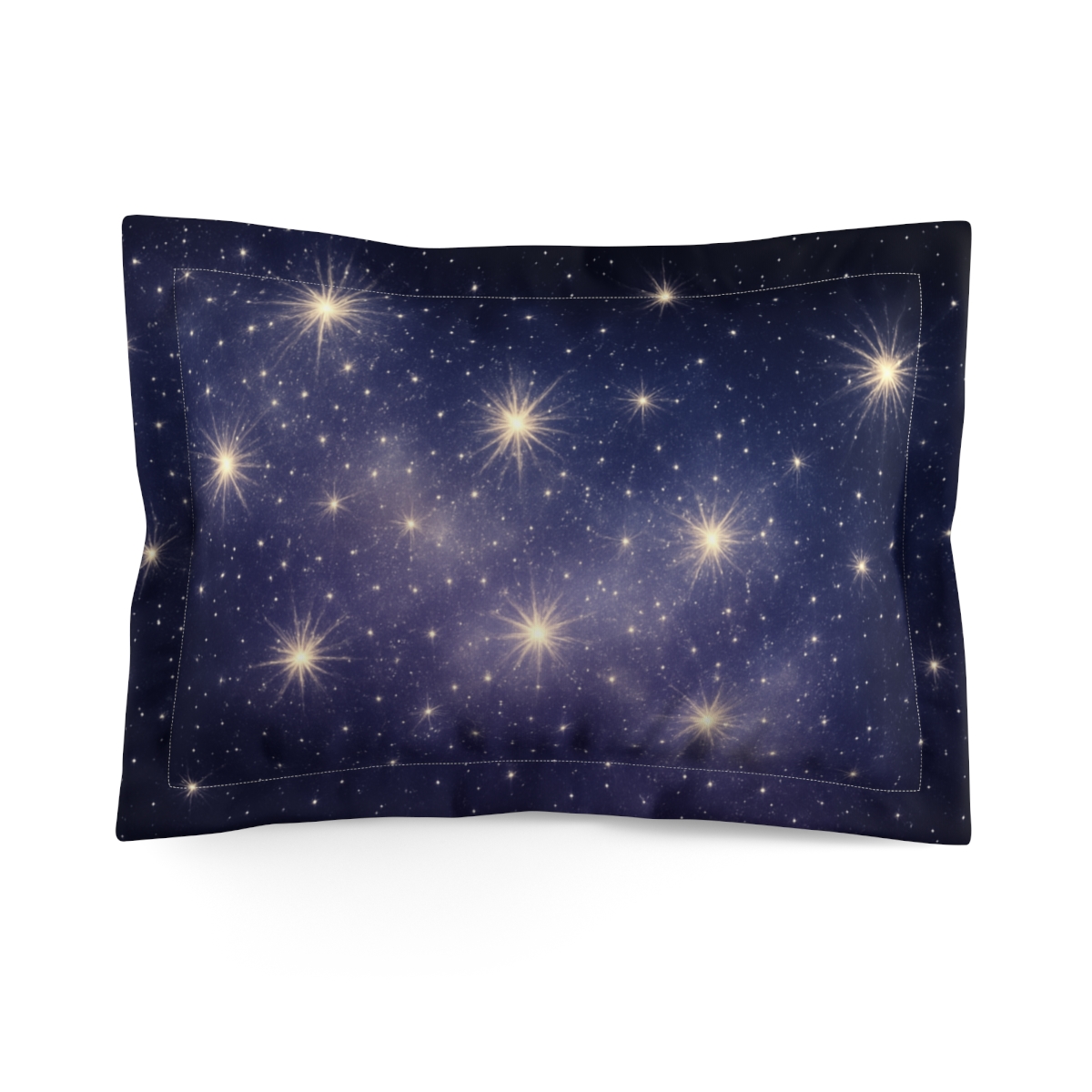 Starburst Mosaic Field designer printed pillows