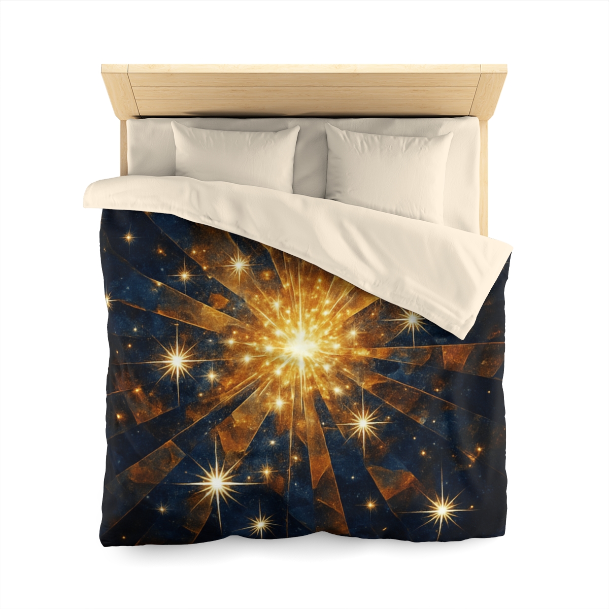 Starburst Mosaic Field unique patterned duvets