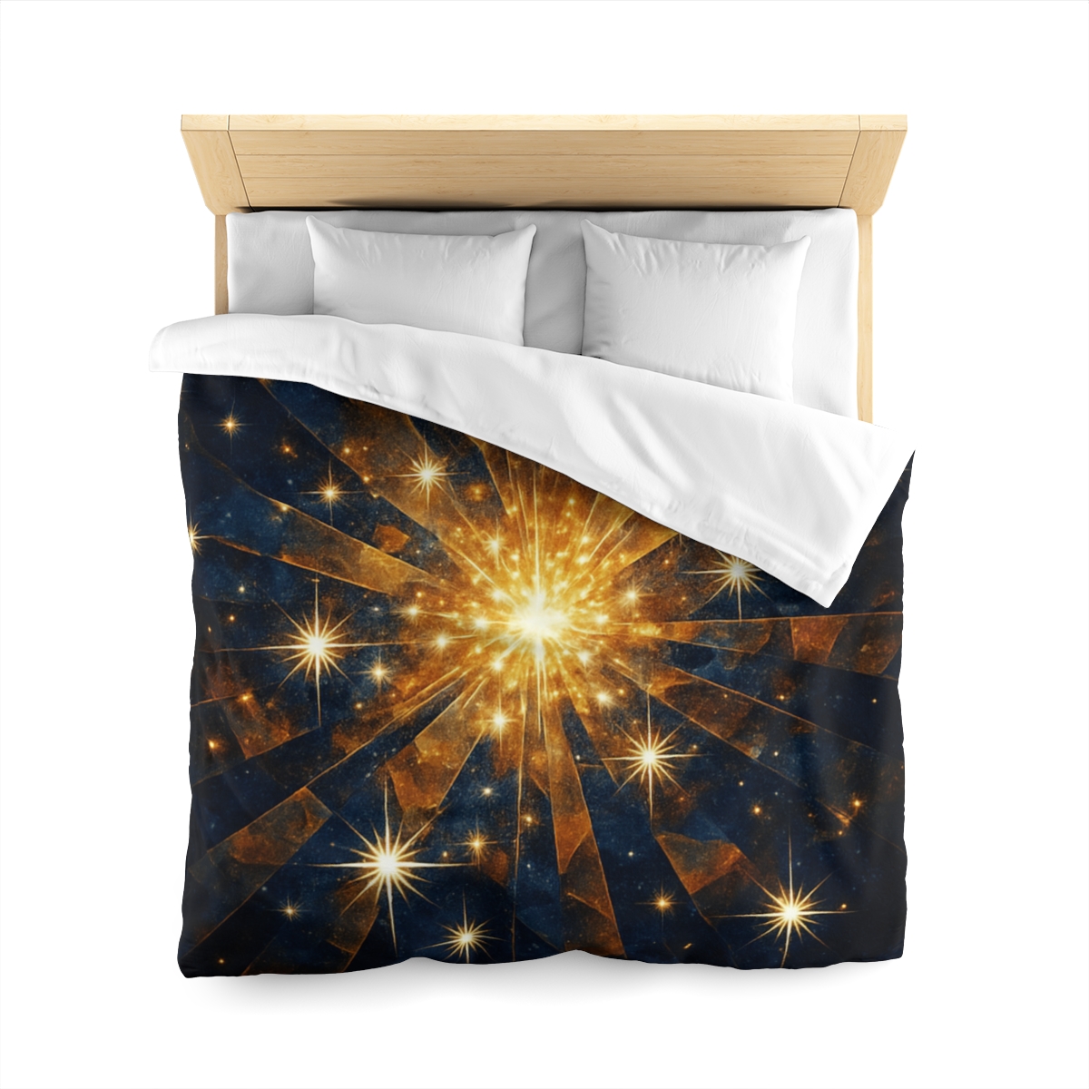 Starburst Mosaic Field unique patterned duvets