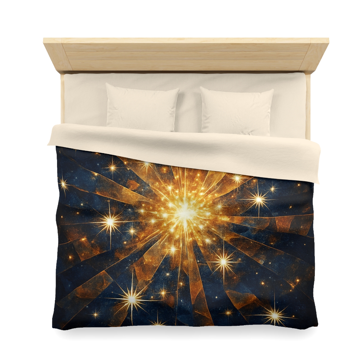 Starburst Mosaic Field unique patterned duvets