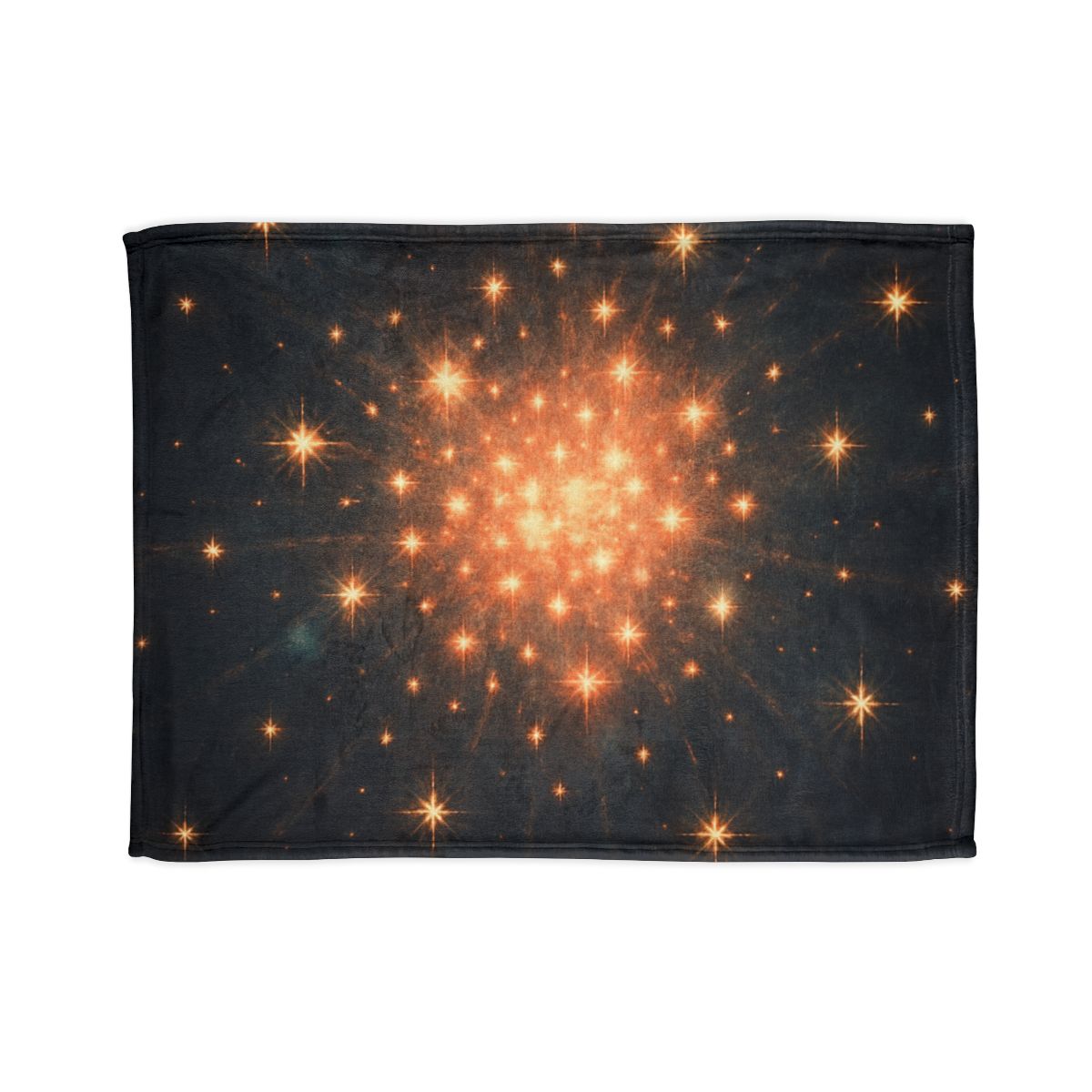 Starburst Mosaic Field personalized cozy blankets
