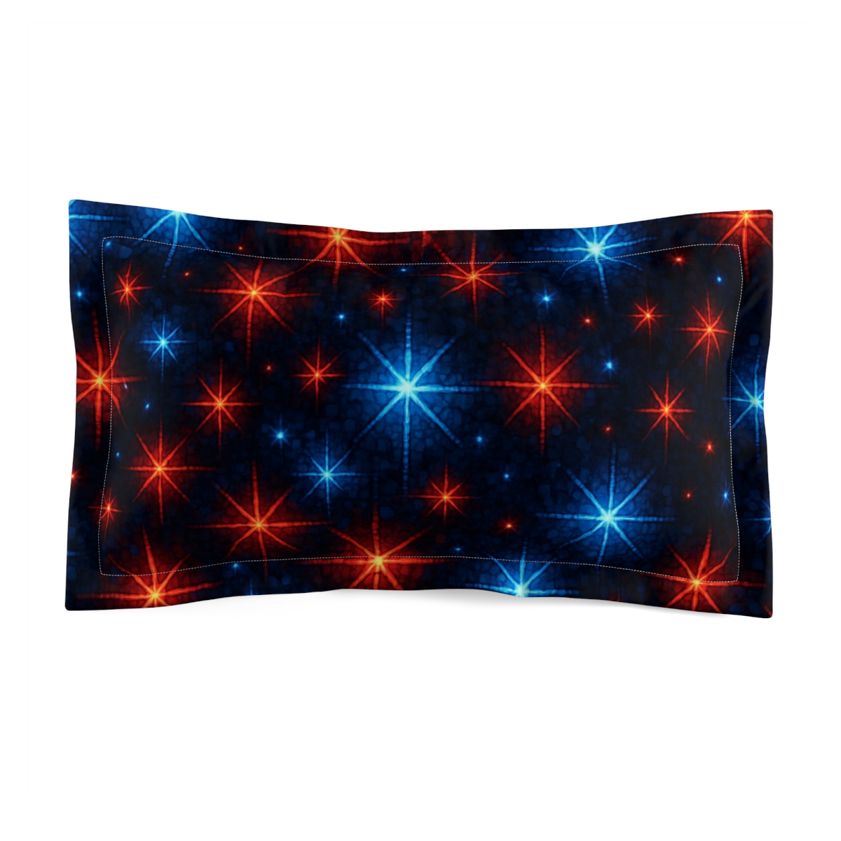 Starburst Mosaic Field unique shape pillows