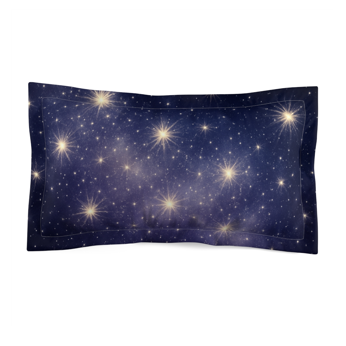 Starburst Mosaic Field designer printed pillows