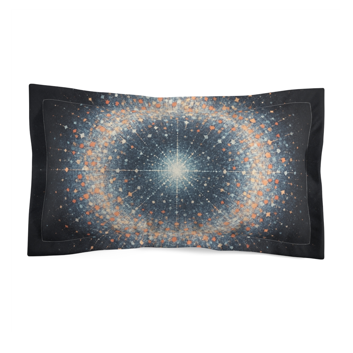 Starburst Mosaic Halo custom pillows