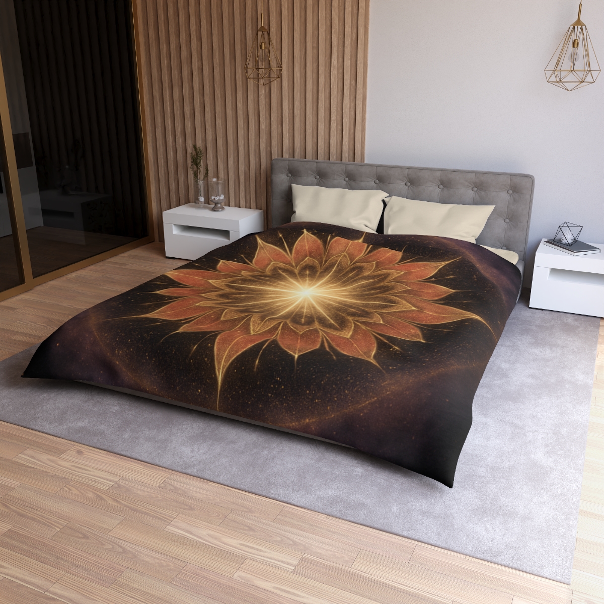 Starburst Petal Crown soft comforter duvets