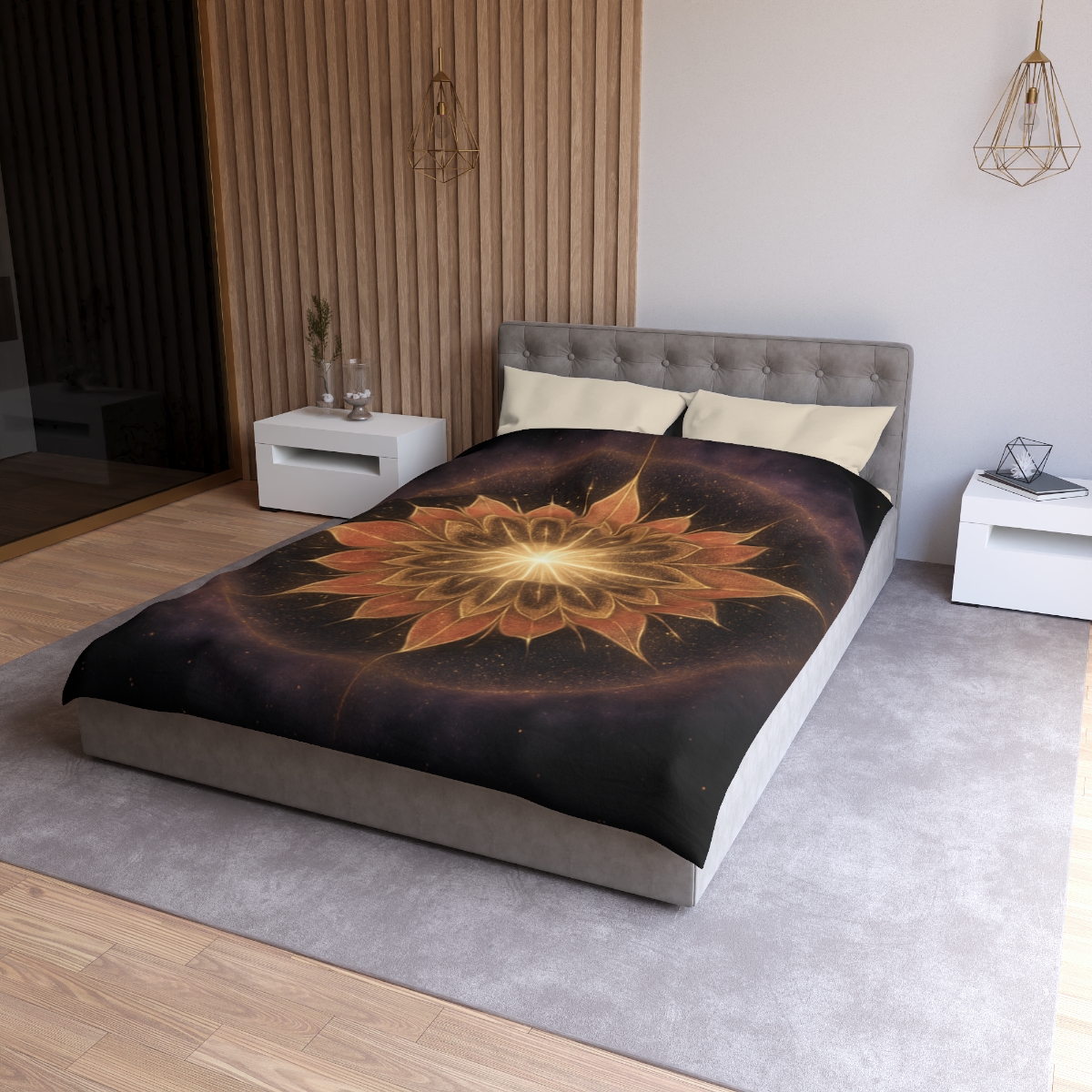 Starburst Petal Crown soft comforter duvets