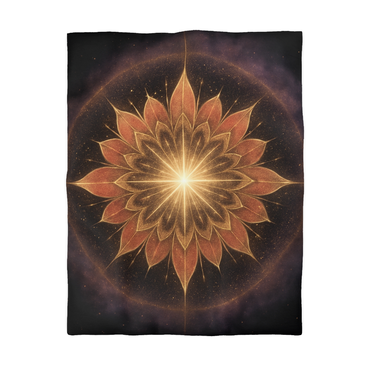 Starburst Petal Crown soft comforter duvets