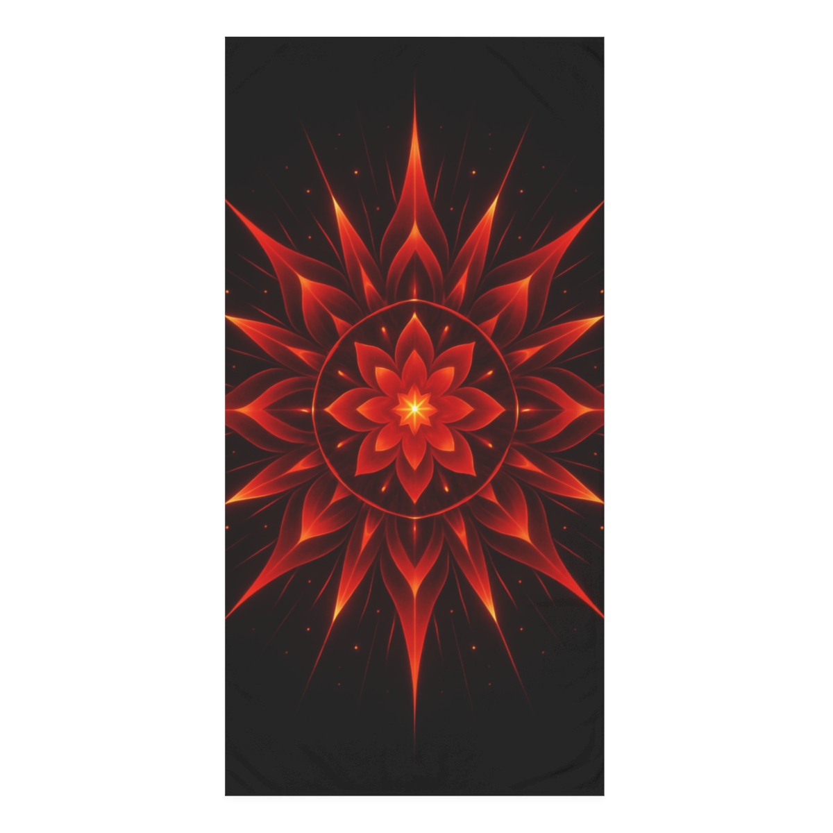 Starburst Petal Resonance trendy hand towels