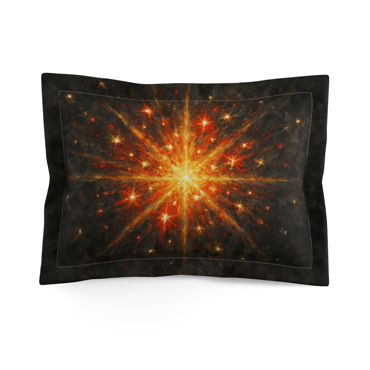Starburst Radiance Cluster designer printed pillows