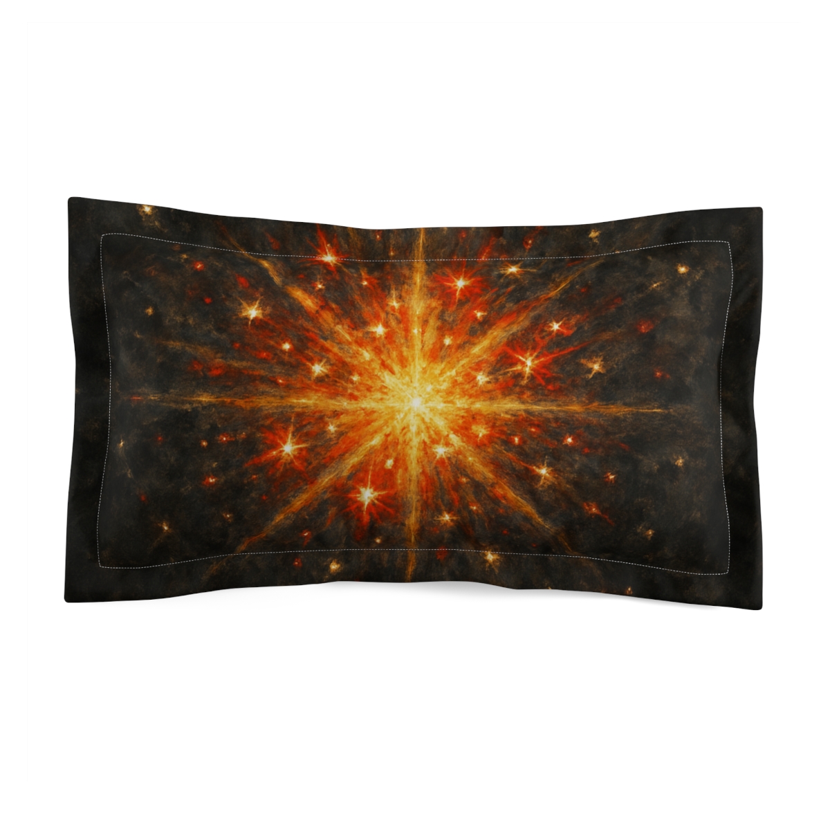 Starburst Radiance Cluster designer printed pillows
