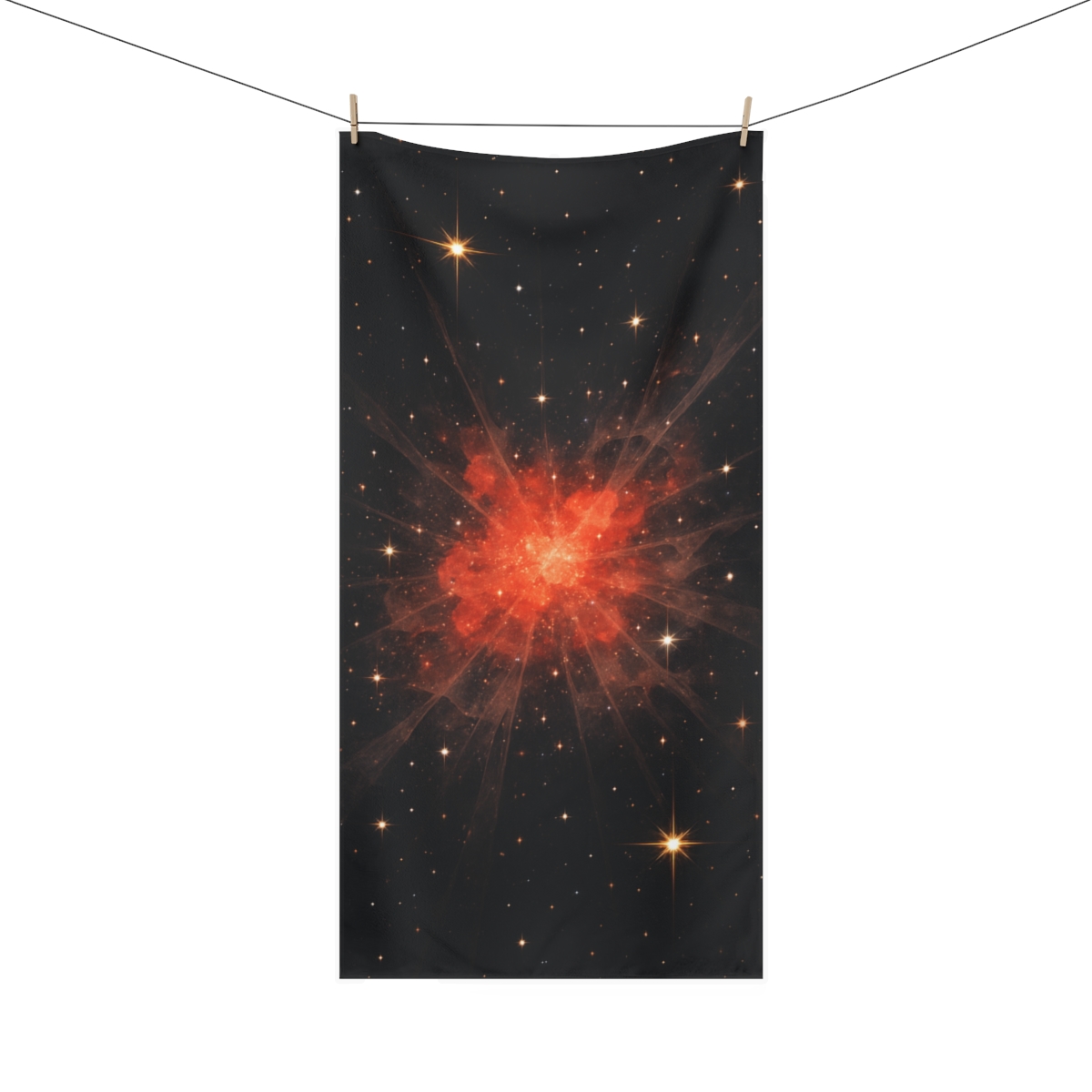 Starburst Radiant Mosaic soft cotton towels