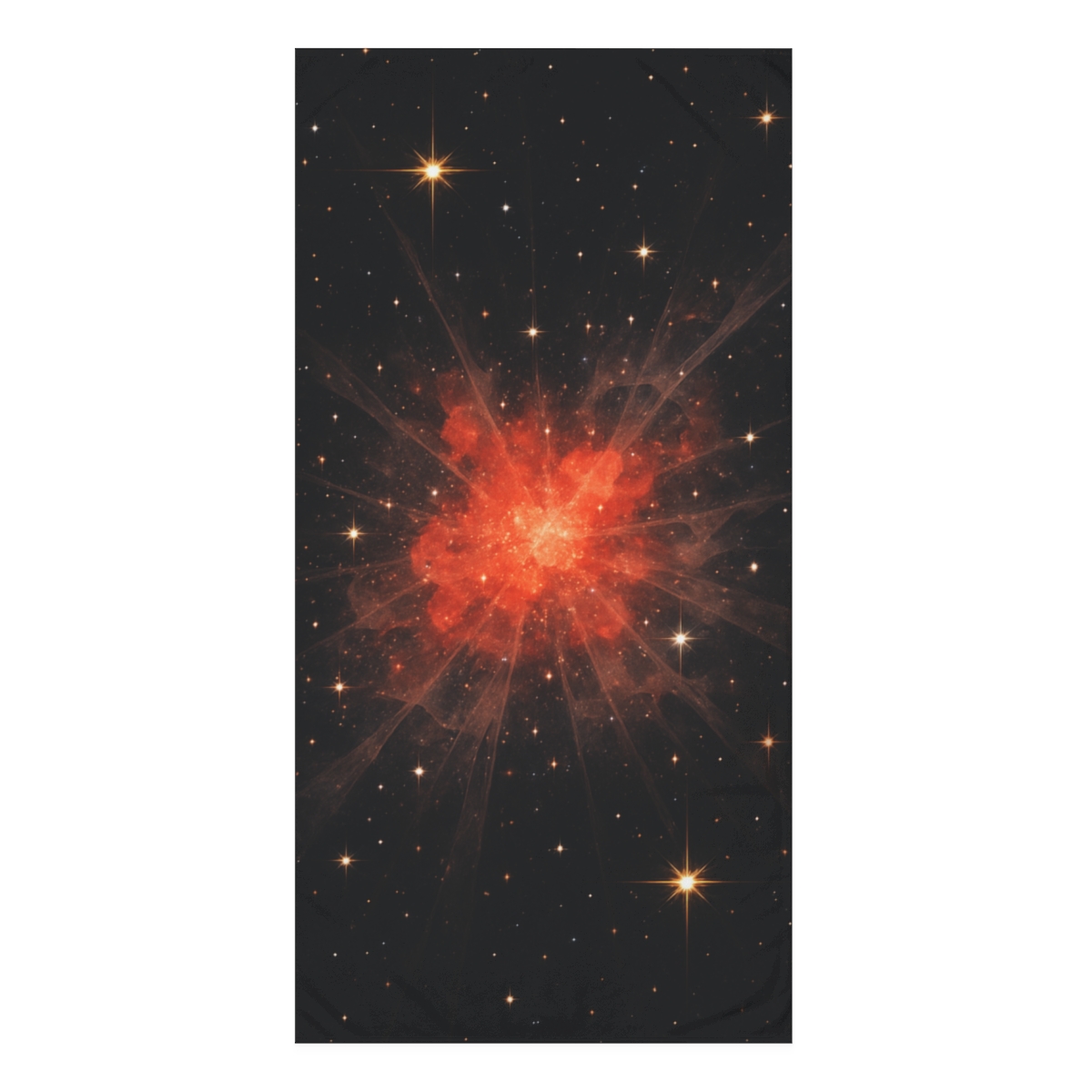 Starburst Radiant Mosaic soft cotton towels
