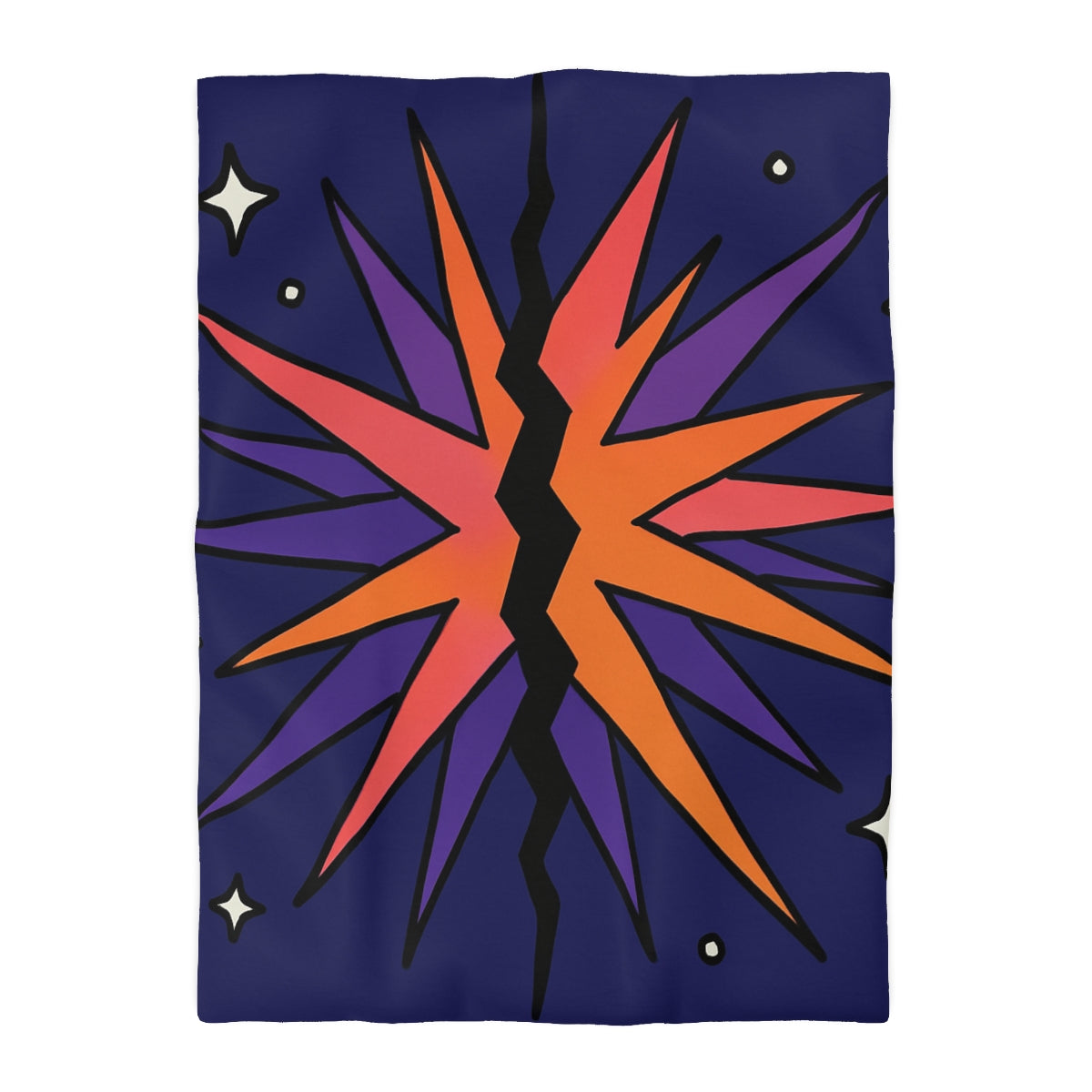 Starburst Rift Radiance Duvet