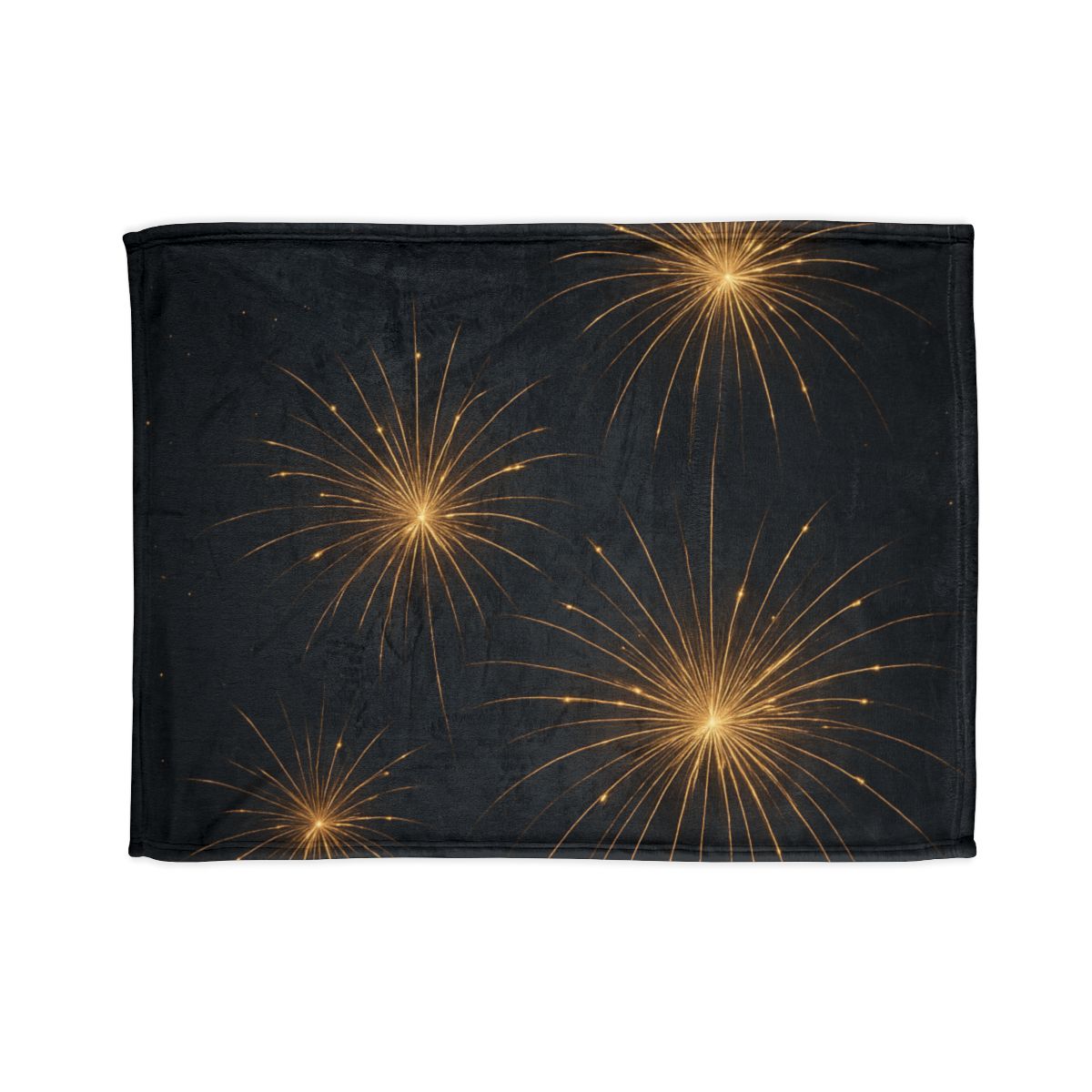Starburst Silk Field designer printed blankets